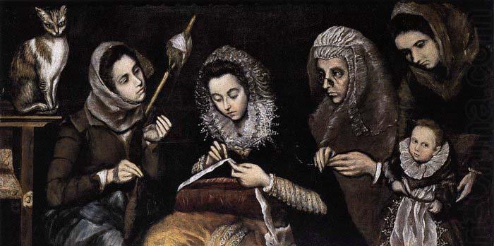 The Family of El Greco, unknow artist